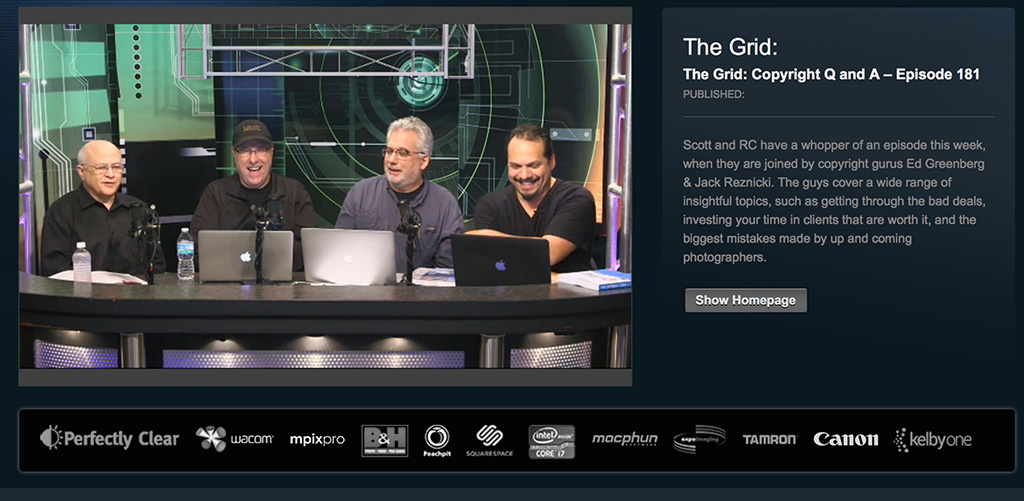 A fun filled info fest on the set of The Grid